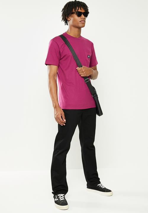 Vans - Woven patch pocket m - raspberry 