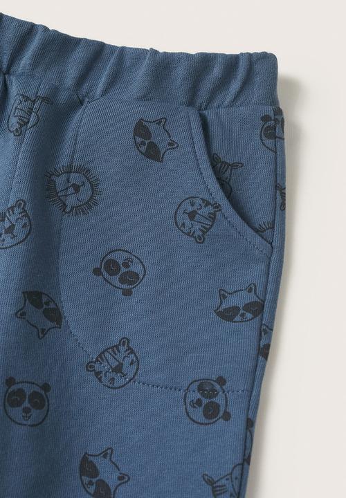 MANGO - Trousers helmut - medium blue