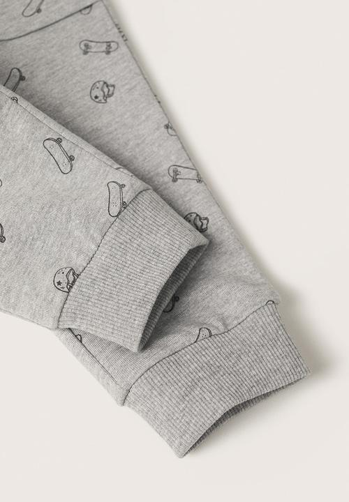 MANGO - Trousers roller - grey