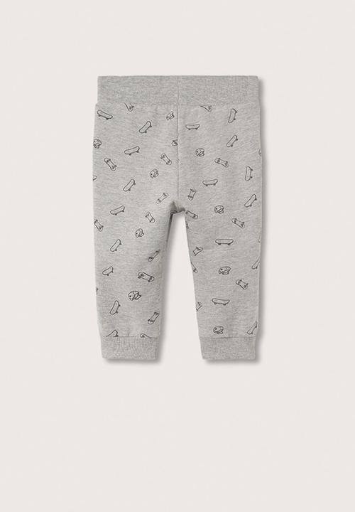 MANGO - Trousers roller - grey