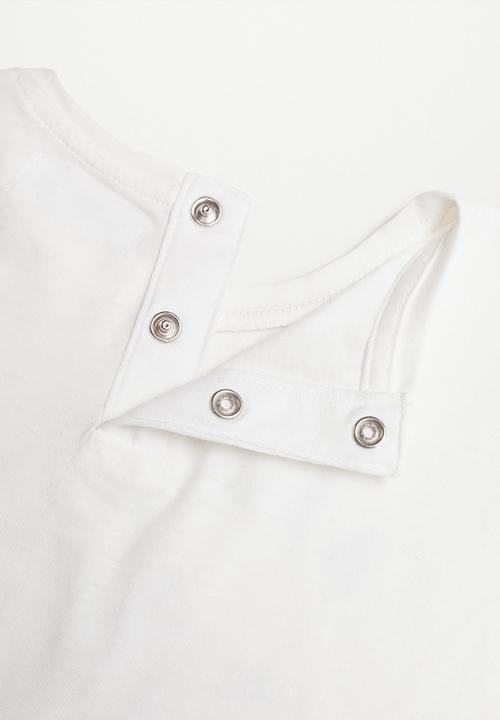 MANGO - T-shirt attitude - white