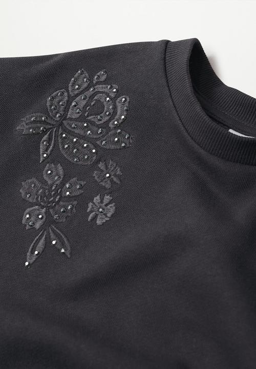 MANGO - Sweatshirt biti - charcoal 