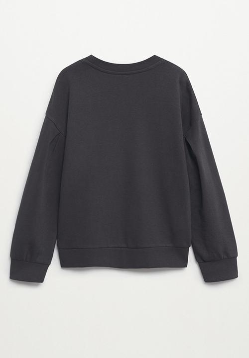 MANGO - Sweatshirt biti - charcoal 