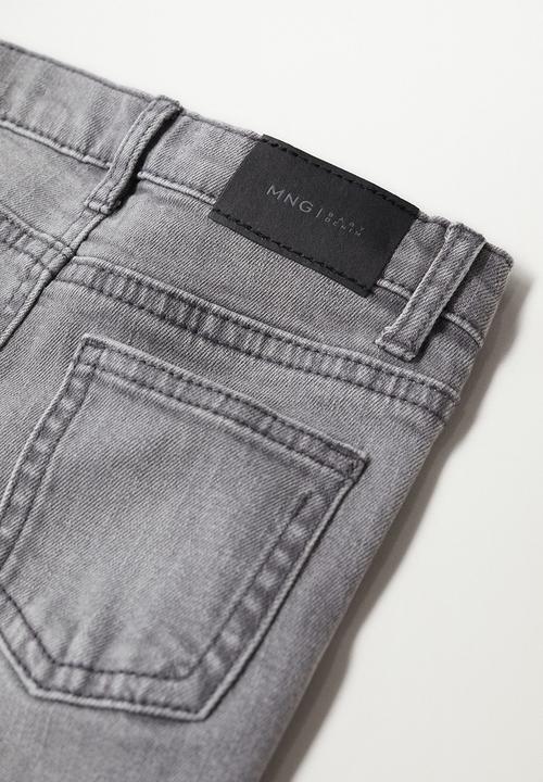 MANGO - Jeans slimb - grey 
