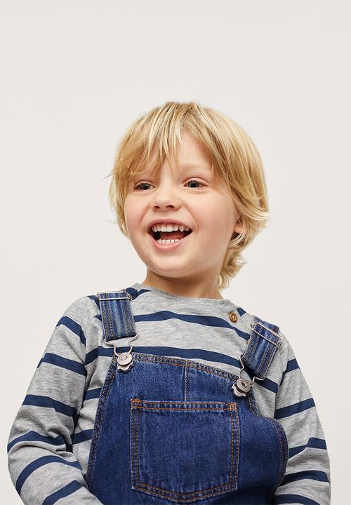 MANGO - Dungarees lucas - blue