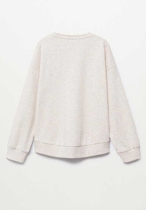 MANGO - Sweatshirt dublini - sand 