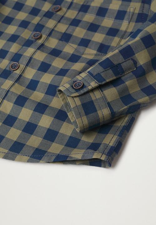 MANGO - Shirt peter - beige & khaki