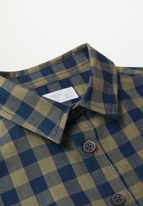 MANGO - Shirt peter - beige & khaki