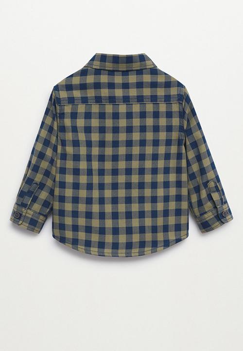 MANGO - Shirt peter - beige & khaki