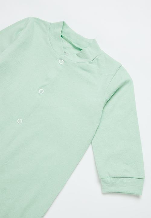Pop Candy - 3 pack sleepsuit - dark green/mint aqua