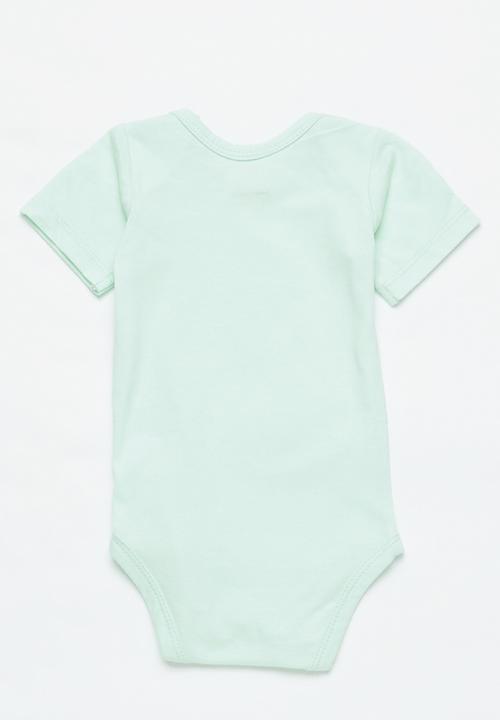 Pop Candy - 3 pack vest - dark green/mint aqua