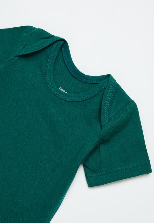Pop Candy - 3 pack vest - dark green/mint aqua