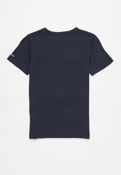 Converse - Cnvb logo all over layout tee - navy
