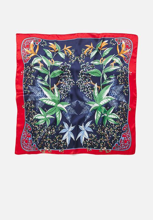 Superbalist - Leaf design neckerchief - multi