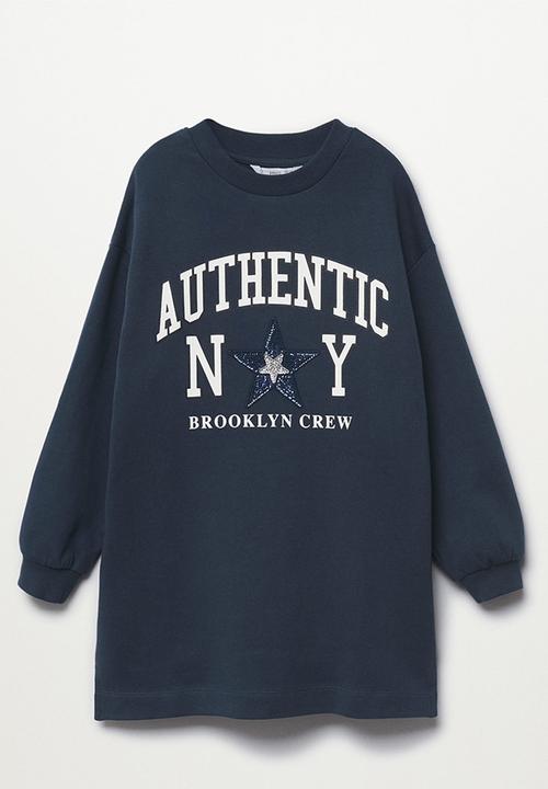 MANGO - Dress newyork - navy