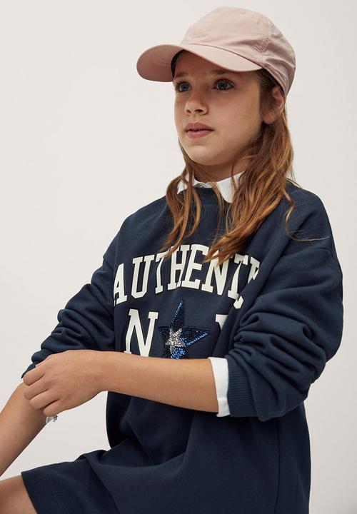 MANGO - Dress newyork - navy