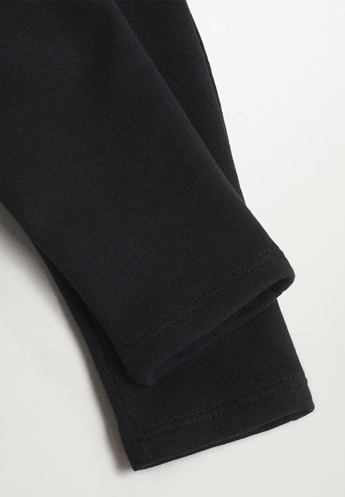 MANGO - Trousers merlin - black