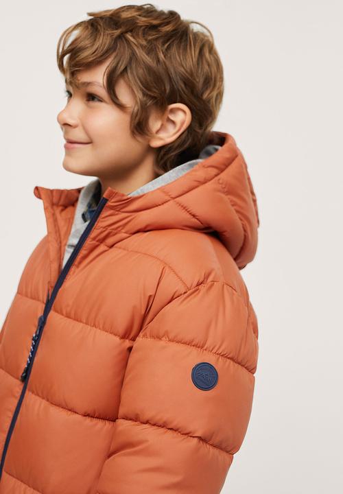 MANGO - Anorak america - orange