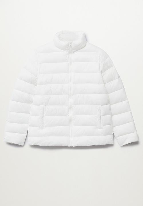 MANGO - Anorak aliteen - white
