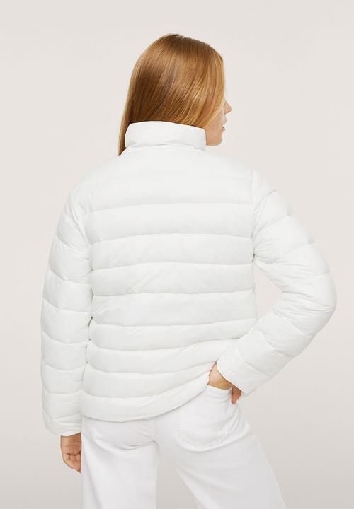 MANGO - Anorak aliteen - white