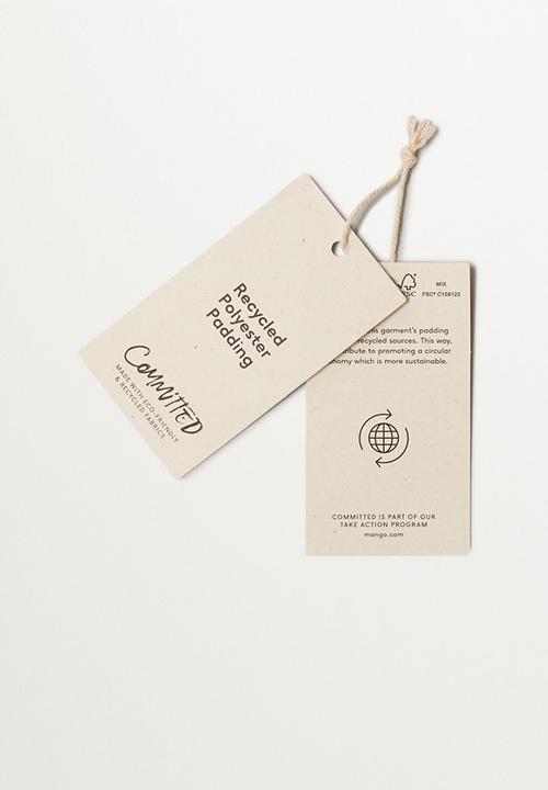 MANGO - Anorak aliteen - white