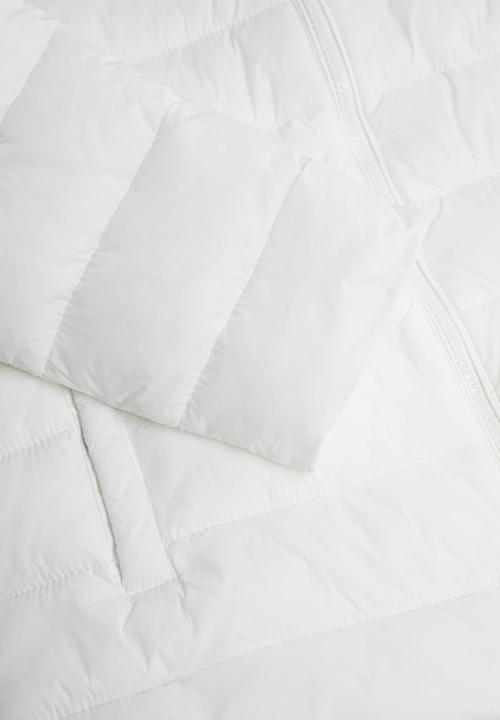 MANGO - Anorak aliteen - white