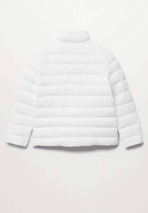 MANGO - Anorak aliteen - white