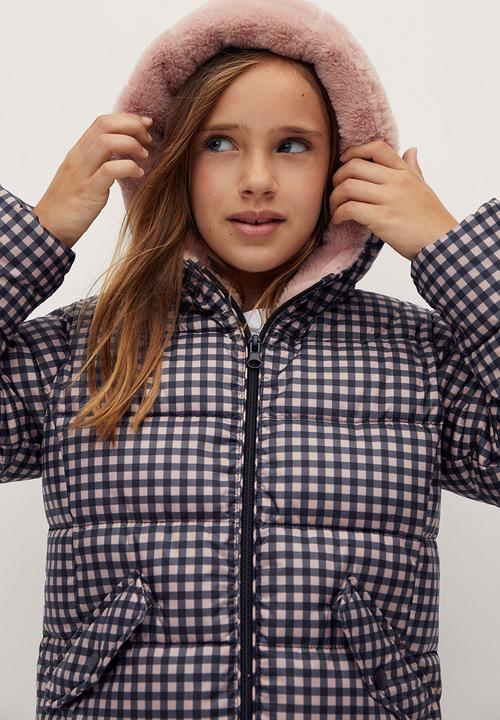 MANGO - Anorak ali - pink & black 