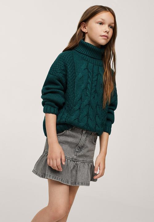 MANGO - Skirt lulu - grey