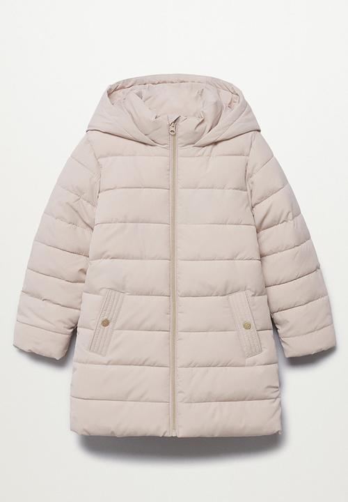 MANGO - Anorak alilong - beige