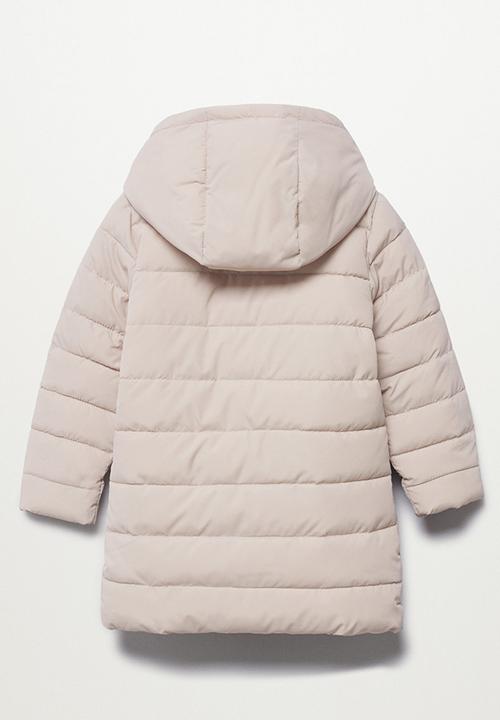 MANGO - Anorak alilong - beige