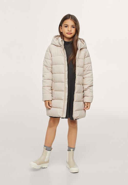 MANGO - Anorak alilong - beige