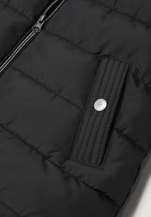 MANGO - Anorak alilong - black