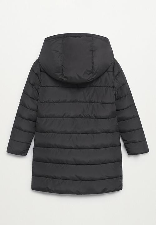 MANGO - Anorak alilong - black