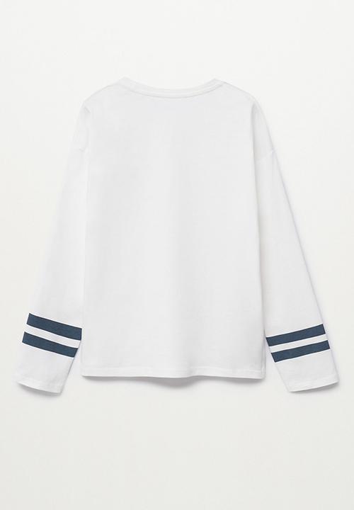 MANGO - T-shirt awesome - white
