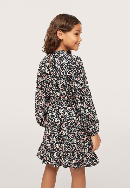 MANGO - Dress tulip - black