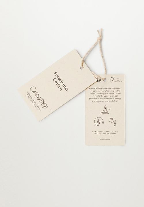 MANGO - Dress paris - white