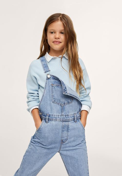 MANGO - Dungarees amara - blue