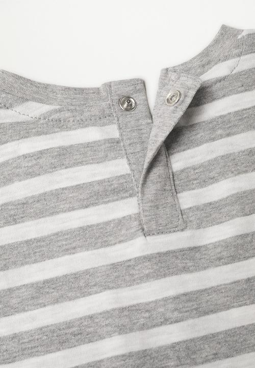 MANGO - T-shirt ivan1 - gray