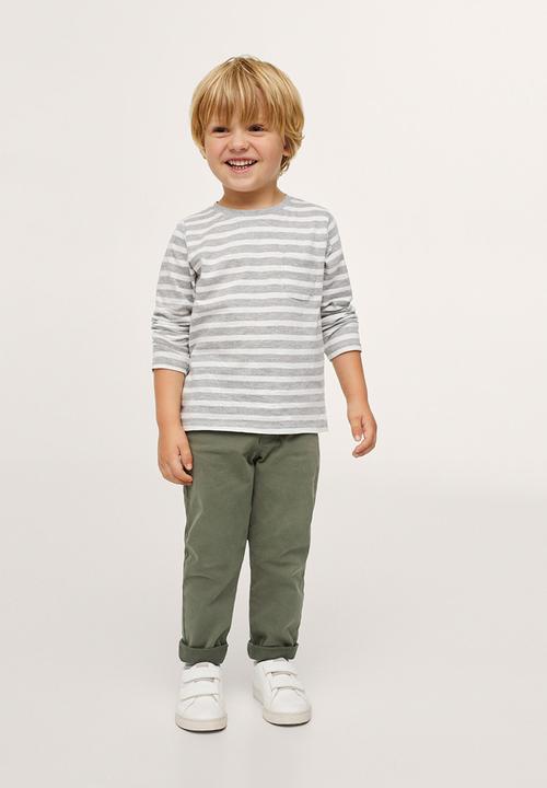 MANGO - T-shirt ivan1 - gray