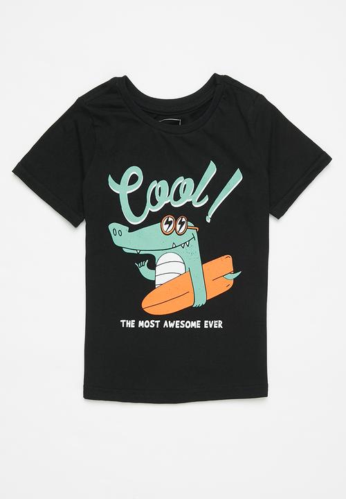 Pop Candy - 2 Pack graphic T-shirt - sage & charcoal