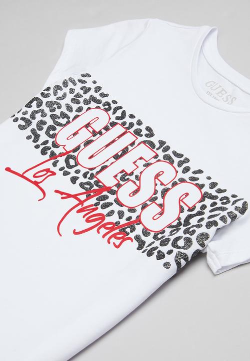 GUESS - Short sleeve tee - white