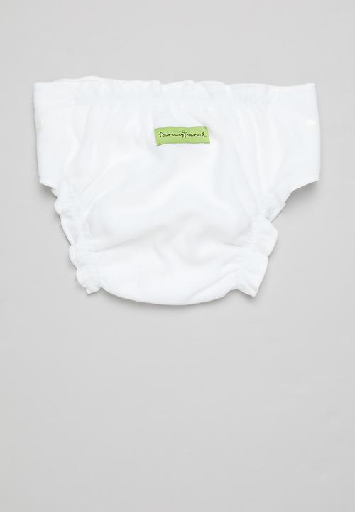 Bamboo Baby - Fancypants fleece cover - white