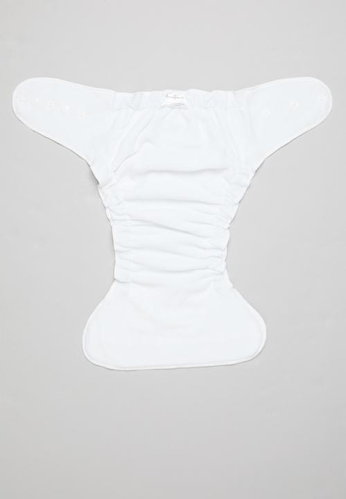 Bamboo Baby - Fancypants fleece cover - white