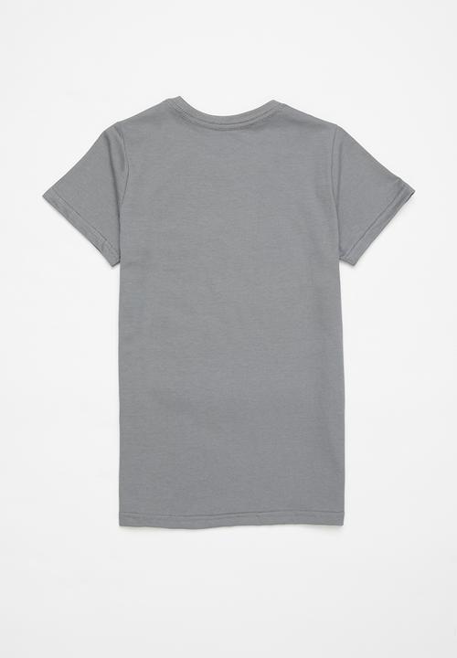 Rebel Republic - Boys graphic tee - grey