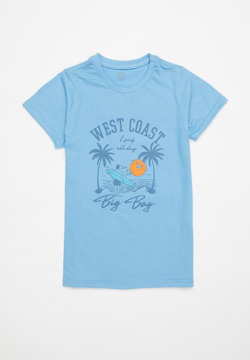 Rebel Republic - Boys graphic tee - blue