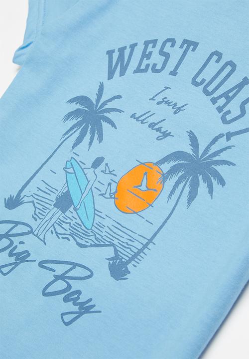 Rebel Republic - Boys graphic tee - blue