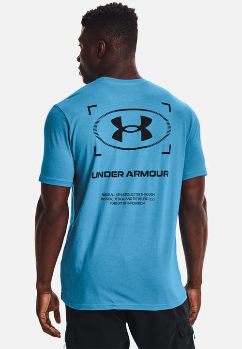 Under Armour - UA UTILITY SYMBOL Graphic Tee  - blue