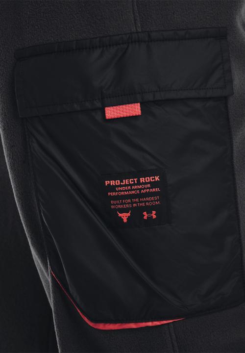 Under Armour - UA Project Rock Microfleece Pants - grey