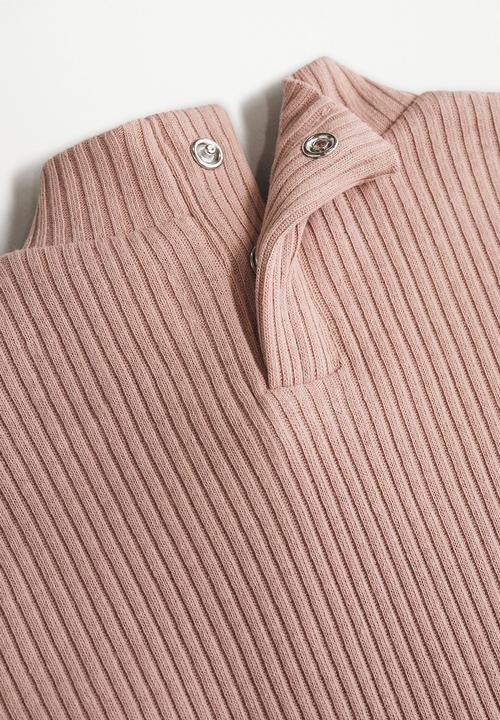 MANGO - T-shirt canelle - pink